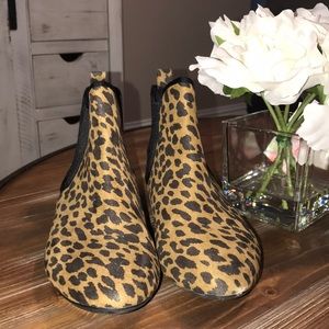 Cheetah Print Old Navy Booties